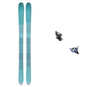 Blizzard - Freetouring ski bindings - Touring Ski Set Zero G 095 W Bleu Clair 2024 for Women - Blue Blue 157 cm.164 cm.185 cm