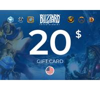 Blizzard Gift Card 20 USD Battle.net Key - UNITED STATES