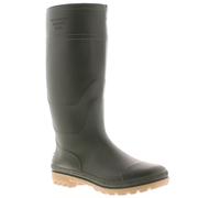 Blizzard Mens Wellington Boots Green Waterproof Full Length Rubber, in Size: 7 : Wynsors