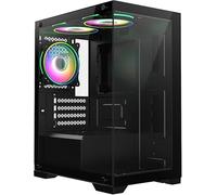 Blizzard Mini Gaming PC Desktop Black : AMD Ryzen 5 5500GT, GTX 1660 Super 6GB, 16GB RAM DDR4, 512GB SSD NVMe, 500W PSU 80+ Bronze, ARGB, Wi-Fi, Windows 11 Pro, White Case