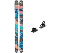 Blizzard - Pack Ski Rustler 11 - 186 + Attack Lyt 11 Gw Br.130 Solid Black - Ski
