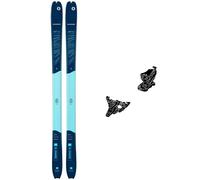 Blizzard - Pack Touring skis Zero G 88 W - 171 + Speed Turn Blue - Touring skis