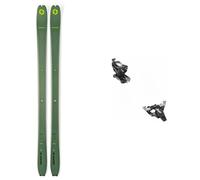 Dynastar - Ski touring bindings - Pack M-Tour W 82 2025 for Women in Aluminium - Navy Navy