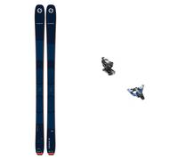 Blizzard - Ski touring bindings - Touring Ski Set Zero G 085 Bleu 2024 for Men in Aluminium - Blue Blue 164 cm.150 cm