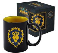 Blizzard World of Warcraft - Alliance Black Mug (11 oz / 330 ml) with Gift Packaging