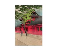 BLJKHTGG After The Rain at Sanno Poster Canvas Poster Bedroom Decor Landscape Decor Gift 24x36inch(60x90cm)