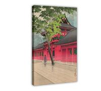 BLJKHTGG After The Rain at Sanno Poster Canvas Poster Wall Art Print Picture Paintings 20x30inch(50x75cm)