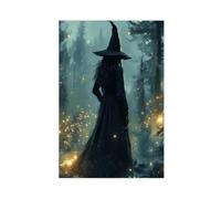 BLJKHTGG Die Hexe Des Zauberwaldes Canvas Poster Wall Art Print Picture Paintings 16x24inch(40x60cm)