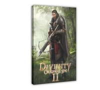 BLJKHTGG Divinity Original Sin II Poster Video Game Player Gift Canvas Poster Wall Art Print Picture Paintings 08x12inch(20x30cm)