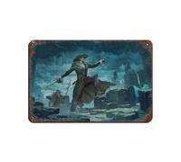 BLJKHTGG Divinity Original Sin II Video Game Fan Gift Tin Sign Vintage Metal Pub Club Cafe Bar Home Wall Art Decoration Poster Retro 8x12inch(20x30cm)