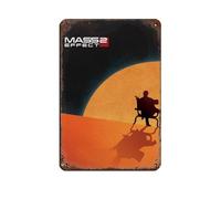 BLJKHTGG Mass Effect Video Game Gift for Gamers •3 Retro Poster Metal Tin Sign Chic Art Retro Iron Painting Bar People Cave Cafe Family Garage Poster Wall Decoration 8x12inch(20x30cm)