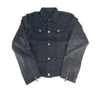 BLK DNM Men's Beekman Black Jeans Jacket 27 #MK420801 Size M NWT