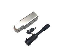 BLKCVDH 18000 Lbs 2 Inch Shackle Arm Receiver Towing Trailer Tow Hitch Trailer Hooks Tow Bar With Two Hole Adjust Pitch-Row(Silver)