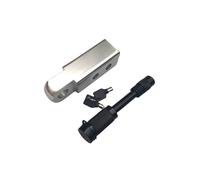 BLKCVDH 18000 Lbs 2 Inch Shackle Hitch Arm Receiver Towing Trailer Hooks Tow Bar With Two Hole Adjust Pitch-Row(Silver)