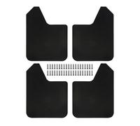 BLKCVDH 4Pieces Mudflaps Parts Black Front And Rear Mudguard Compatible for Pickup SUV Car Truck
