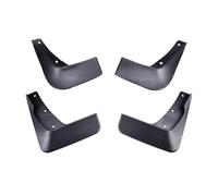 BLKCVDH 4x Car Front Rear Mud Flaps Compatible for Mitsubishi Lancer 2009 2010 2011 W/Side Shirt Splash Guards Mudguard Wheel Styling