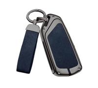 BLKCVDH Car Key Case Key Bag Compatible for Golf 4 5 6 7 8 MK4 MK5 MK6 MK7 MK8 GTI Shell Protector Holder(F-gun blue)