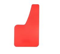 BLKCVDH Car RED Carbon Fiber Effect Splash Guards Mud Flaps Molded Mudguards Cover Front Rear Styling Accessories