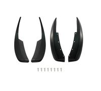 BLKCVDH Front Rear Splash Guards Car Mudguard Compatible for Corvette C6 2005-2013 Non-Widebody Body Kit Cars Accessories Glossy Black(Matte Black)