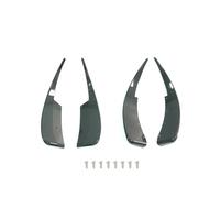 BLKCVDH Front Rear Splash Guards Car Mudguard Compatible for Corvette C6 2005-2013 Non-Widebody Body Kit Cars Accessories Glossy Black(Carbon Fiber Print)
