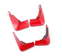 BLKCVDH Mud Flaps Mudguards Car Splash Guards Compatible for Audi A4 B6 B7 B8 B9 Accessories 4PCS(16-20 A4(B9) red)