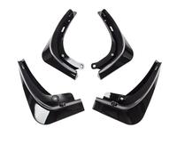 BLKCVDH Mud Flaps Mudguards Plastic Splash Guards 4Pcs/set Black White Carbon Fiber Color Compatible for Tesla Model Y 2020-2023(Baked Black Paint)