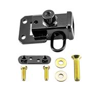BLKCVDH Rear Towing Hitch 2" Receiver No Drill Heavy Duty Steel Compatible for Dodge Ram 1500 2019-2024 with Class 3 Factory Bumper Hitch