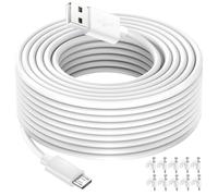 BLKing Micro USB Power Cable,33ft/10m,for WyzeCam Pan,Yi Cam,Nest Cam,Blink XT Camera,Furbo Dog,Arlo Q,Netvue,Xbox One Controller