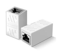 BLKing RJ45 Coupler,Cat7 Cat6 Cat5e 8P8C Ethernet Lan Cable Connector,8P8C Network In-Line Coupler, Female to Female