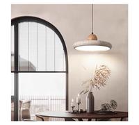 BLKRENTO Dining Room Lights Yellow Travertine Chandelier V-intage Solid Wood - B&B Minimalist Cream LED Ceiling Lights,Ceiling Pendant LightPendant Light