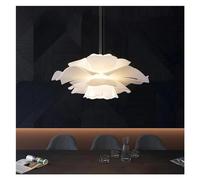 BLKRENTO - LED Ceiling Pendant Light Compatible with Living Room Bedroom Dining Room Kitchen Flower Shape Chandelier White Acrylic Hanging Lamp,Ceiling Pendant LightPendant Light