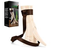 BLKSMITH 24 oz Viking Drinking Horn - Plastic, Dishwasher Safe, BPA Free Horn Cup with Leather Holster and Stand, Perfect Authentic Viking Drinking Horn for Beer and Mead (Ivory)