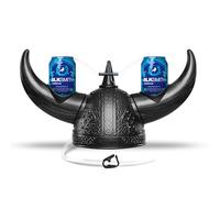 BLKSMITH Viking Drinking Hat | Viking Helmet | Drinking Accessories for Parties & College | Fits 16" - 24" Head
