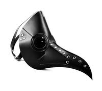 Bllctuiz Plague Doctor Mask and Cloak Set - Steampunk Gothic Halloween Headwear Costume Accessory - Perfect for Cosplay, Parties and Halloween Events (Multi-Color Options)