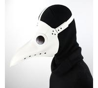 Bllctuiz Plague Doctor Mask and Cloak Set - Steampunk Gothic Halloween Headwear Costume Accessory - Perfect for Cosplay, Parties and Halloween Events (Multi-Color Options)