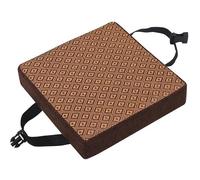 BLLMTEAR 11/12/14/16 Inch Stool Cushion Square with Ties, Non-Slip Square Seat Cushion for bar stools with Machine Washable Cover(17,12x12x2in/30x30x5cm)