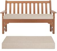 BLLMTEAR Anti Slip Bay Window Seat Cushions 2 3 4 Seater Indoor Sofa Furniture Cushions Kitchen Dining Room Bench Pads Patio Porch Seat Pads with Removable Cover(18,40x60cm)