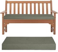 BLLMTEAR Anti Slip Bay Window Seat Cushions 2 3 4 Seater Indoor Sofa Furniture Cushions Kitchen Dining Room Bench Pads Patio Porch Seat Pads with Removable Cover(23,50x80cm)