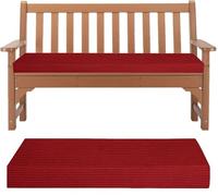 BLLMTEAR Anti Slip Bay Window Seat Cushions 2 3 4 Seater Indoor Sofa Furniture Cushions Kitchen Dining Room Bench Pads Patio Porch Seat Pads with Removable Cover(7,55x160cm)