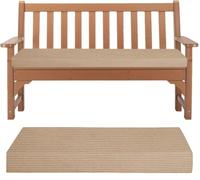 BLLMTEAR Anti Slip Bay Window Seat Cushions 2 3 4 Seater Indoor Sofa Furniture Cushions Kitchen Dining Room Bench Pads Patio Porch Seat Pads with Removable Cover(20,50x110cm)