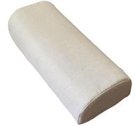 BLLMTEAR Knee Pillow for Side Sleepers Memory Foam Leg Pillows For Sleeping Yoga Bed Half Moon Bolster Pillow for Neck With Removable Pillowcases(12,22x7x3in/55x18x8cm)