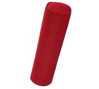 BLLMTEAR Neck Roll Pillow with Zipper - Full Moon Bolster/Round Cylinder Pillow Case for Bedroom, Living Room, Sofa - Removable Solid Color Cervical Throw Pillow Covers(12,20x80cm/8x31.5in)