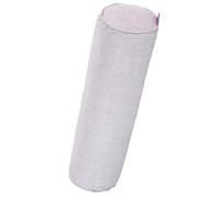 BLLMTEAR Neck Roll Pillow with Zipper - Full Moon Bolster/Round Cylinder Pillow Case for Bedroom, Living Room, Sofa - Removable Solid Color Cervical Throw Pillow Covers(6,15x40cm/6x16in)