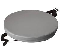 BLLMTEAR Round PU Leather Seat Cushions Office Kitchen Dining Chair Cushions Pads for Outdoor Furniture Memory Foam Seat Cushion Non Slip Back Thicken Soft Chair Pads for Home(@9,15.7x1.2in/40x3cm)