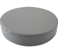 BLLMTEAR Round Seat Cushions for Stools 14/16/18/20" - Artificial Leather Chair Cushion - Memory Foam Chair Pads for Outdoor Furniture for Office Kitchen Dining(Gray,13.8x2in/35x5cm)