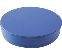 BLLMTEAR Round Seat Cushions for Stools 14/16/18/20" - Artificial Leather Chair Cushion - Memory Foam Chair Pads for Outdoor Furniture for Office Kitchen Dining(Royal blue,13.8x2in/35x5cm)