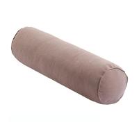 BLLMTEAR Round Velvet Cervical Roll Cylinder Bolster Pillow with Removable Washable Cover, Full Moon Bolster for Knee/Leg/Neck Round Cylinder Pillow for Sleeping on Side or Back(11,15x40cm/6x16in)