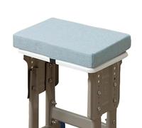 BLLMTEAR Stool Cushion Square with Ties 14x10/15x14/16/18 in,Non-Slip Bar Stool Cushion Seat Cushion with Machine Washable Cover Chair Seat Cushion Textured Barstool Pad(#8,38x35x5cm/15x14x2in)