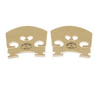 BLLNDX Violin Bridge 2PCS 4/4 Full Size Solid Maple Violin Bridges