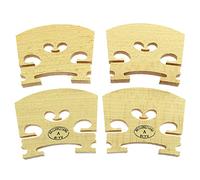BLLNDX Violin Bridge 4PCS 4/4 Full Size Violin Bridge Maple High Qualit Violin Parts